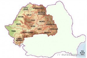 карта румынских венгров