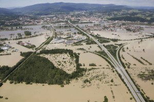 наводнение Европа