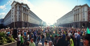протесты в Болгарии1