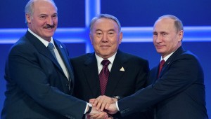Путин, Лукашенко, Назарбаев