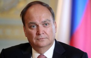 Russia Ambassador to USA Antonov gives interview to TASS news agency